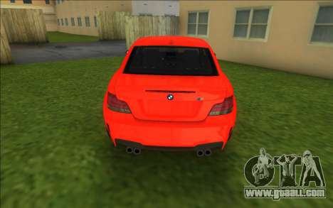 BMW 1M COUPE 2011 for GTA Vice City