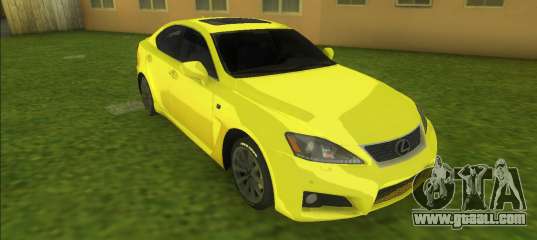 Lexus IS-F (good car) for GTA Vice City