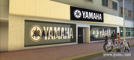 Yamaha Shop HD for GTA Vice City