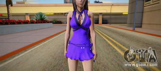 Tifa Purple Dress
