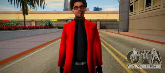 The Weeknd Skin for GTA San Andreas