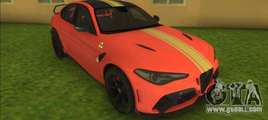 Alfa Romeo Giulia GTAm for GTA Vice City