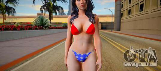 Wonder Woman Bikini Girl from Dead or Alive 5