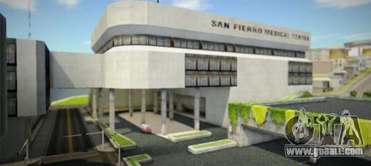 Renewed hospital in San Fierro