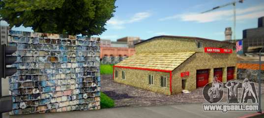 Renewed fire station (good textures)