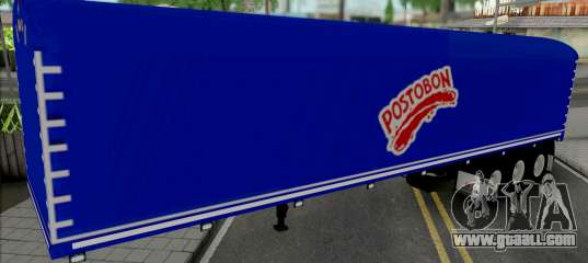 Colombian Postobon Company Trailer