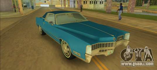 Cadillac Fleetwood Eldorado (69347-H) 1968 for GTA Vice City