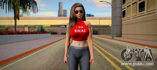 Mai Shiranui Casual Long Hair