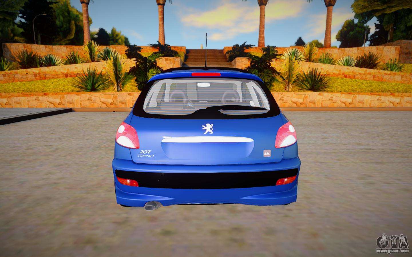 Peugeot 207 Quicksilver for GTA San Andreas