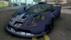 McLaren F1 GTR Longtail (SA Lights) for GTA San Andreas