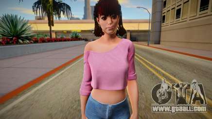 Tiffany Cox from Friday the 13th: The Game for GTA San Andreas