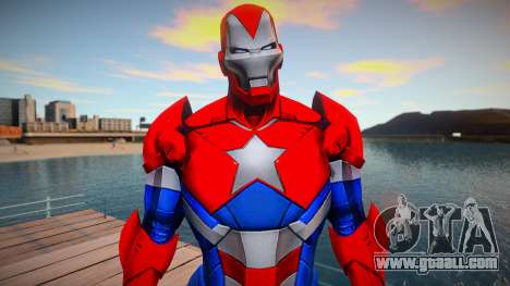 Marvel Future Fight - Iron Patriot (good skin) for GTA San Andreas