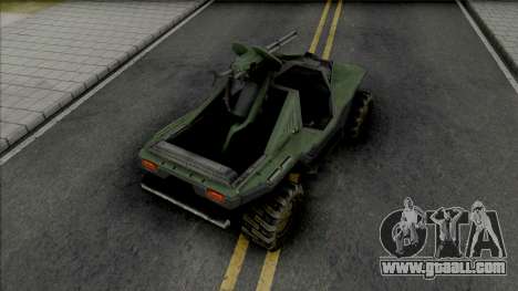 Halo Combat Evolved Warthog M12 for GTA San Andreas