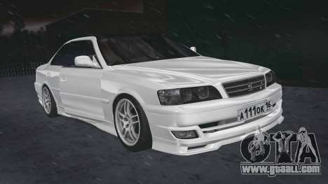 Toyota Chaser 100 RUS Plates for GTA San Andreas