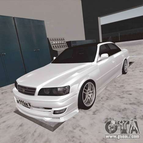 Toyota Chaser 100 RUS Plates for GTA San Andreas