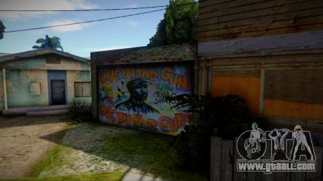 2Pac Graffiti for GTA San Andreas