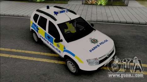 Dacia Duster Parks Police United Kingdom for GTA San Andreas