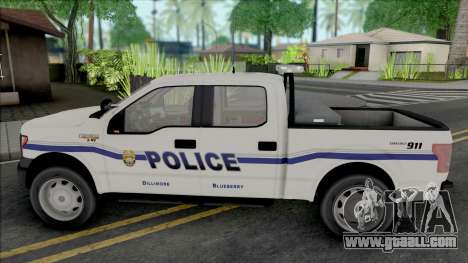 Ford F-150 201 Dillimore Blueberry Police for GTA San Andreas