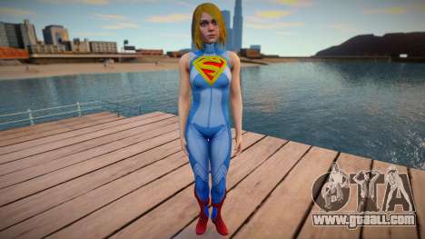 Supergirl from Injustice 2 for GTA San Andreas