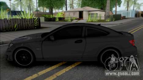 Mercedes-Benz C63 AMG Edition 2014 (IVF Lights) for GTA San Andreas