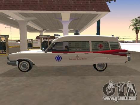 Cadillac Miller-Meteor 1959 Old Ambulance for GTA San Andreas