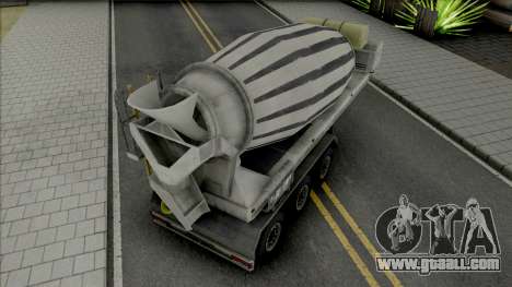 Cement Mixer Trailer for GTA San Andreas