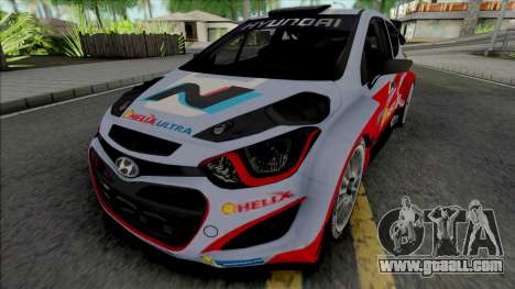 Hyundai i20 WRC for GTA San Andreas