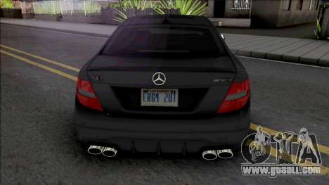 Mercedes-Benz C63 AMG Edition 2014 (IVF Lights) for GTA San Andreas