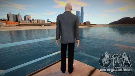 Agent 47 open jacket from Hitman Absolution for GTA San Andreas