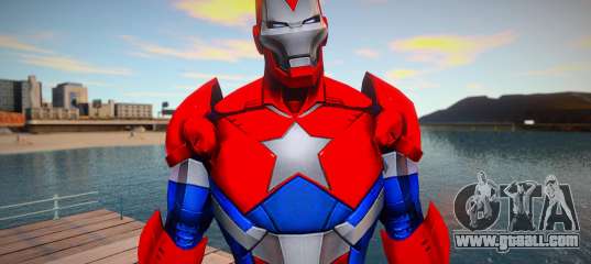 Marvel Future Fight - Iron Patriot (good skin)