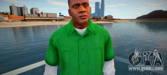 Franklin in a green shirt