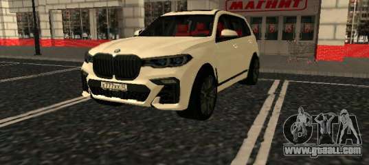 Bmw X7 Xdrive D50 For Gta San Andreas