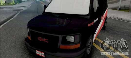 GMC Savana 2013 Vank Hoff Passenger Shuttle