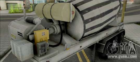Cement Mixer Trailer