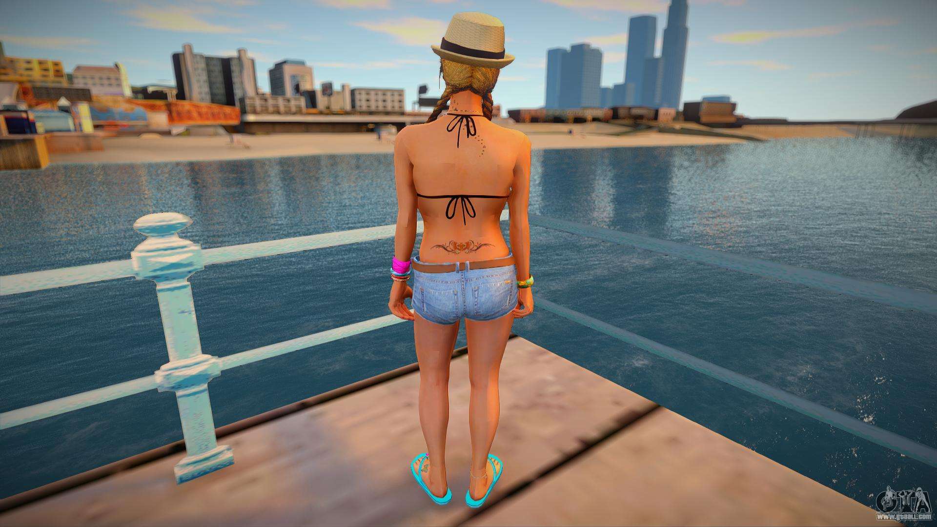 Tracey de santa, (fugtrup) grand theft auto scrolller
