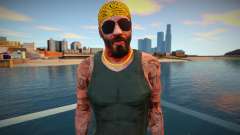 Vagos with a beard for GTA San Andreas