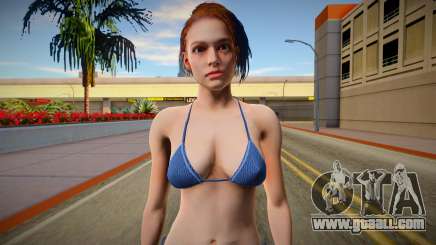 RE3 Remake Jill Valentime Bikini for GTA San Andreas