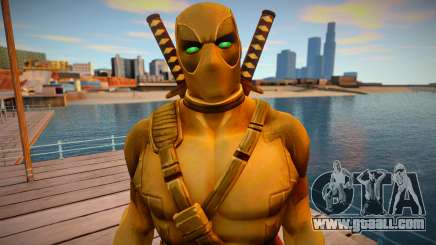 Deadpool Gold for GTA San Andreas