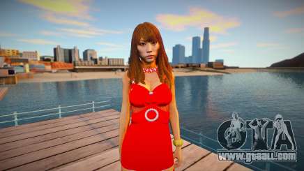 Saki from Yakuza 6 for GTA San Andreas