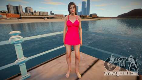 Deborah Harper red dress for GTA San Andreas