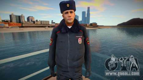 Police Major in Winter Uniform for GTA San Andreas