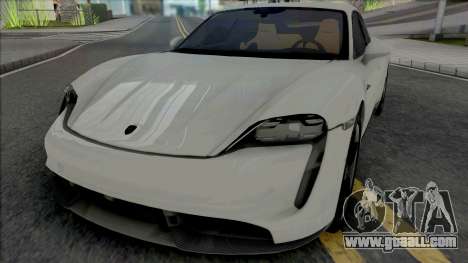 Porsche Taycan Turbo S 2020 for GTA San Andreas