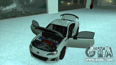 Subaru BRZ tS Coupe for GTA San Andreas