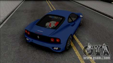 Ferrari 360 Modena [IVF] for GTA San Andreas