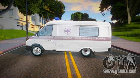Gaz-32214 (Gazel) - Ambulance for GTA San Andreas
