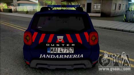 Dacia Duster Jandarmeria for GTA San Andreas