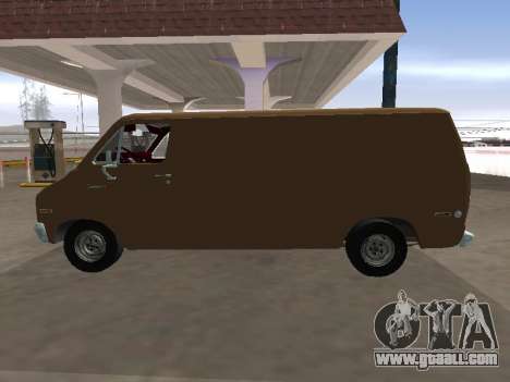 Dodge Tradesman 200 1972 Van Long Chassis for GTA San Andreas