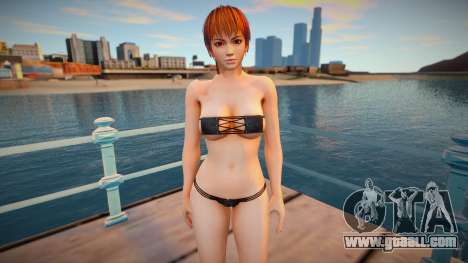 Phase hot black bikini from Dead or Alive 5 for GTA San Andreas