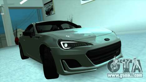 Subaru BRZ tS Coupe for GTA San Andreas
