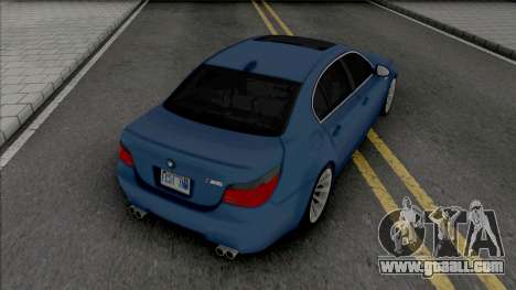 BMW M5 E60 2009 (IVF Lights) for GTA San Andreas